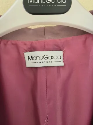 Vestido y Abrigo Alta Costura Manu Garcia