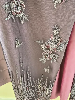 Vestido y Abrigo Alta Costura Manu Garcia