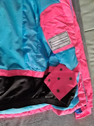 Cazadora nieve niña