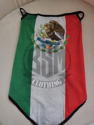 Bandana cover face / Messico Tricolore Aquila