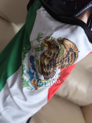 Bandana cover face / Messico Tricolore Aquila