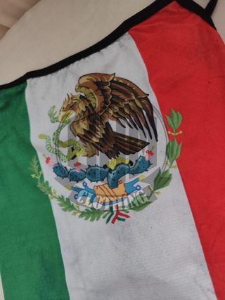 Bandana cover face / Messico Tricolore Aquila