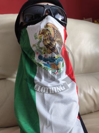 Bandana cover face / Messico Tricolore Aquila