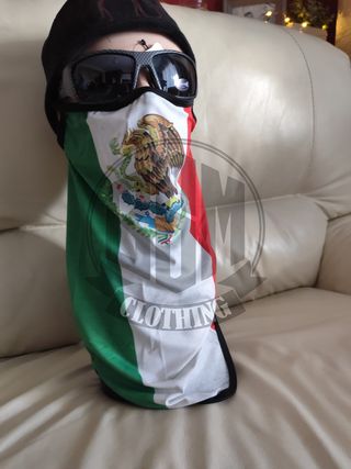 Bandana cover face / Messico Tricolore Aquila