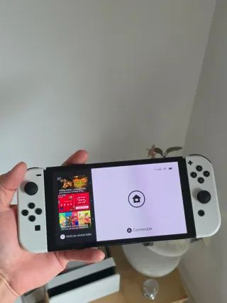 Nintendo Switch OLED Blanca