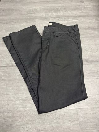 Pantalón de vestir gris hombre