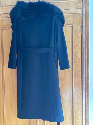 Abrigo largo Manteco negro