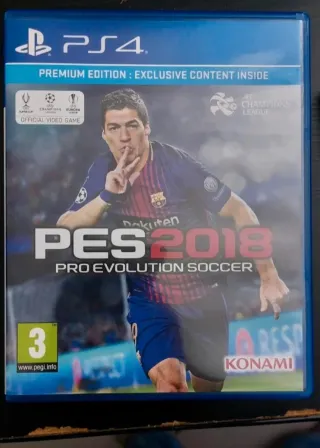 PES 2018 Pro Evolution Soccer PS4