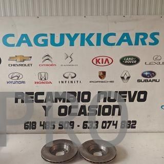 JUEGO DISCOS FRENO DELANTEROS AUDI NUEVO DF1528