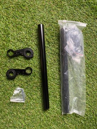 Extensor Manillar Bicicleta/Moto Negro 30cm