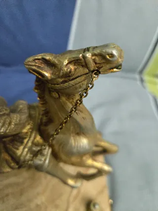 Figura Bronce Bandolero Arte Deco Mansión Francia