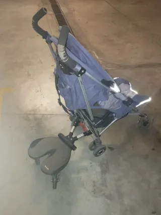 Carrito Maclaren + Soporte Ruedas Pasajero