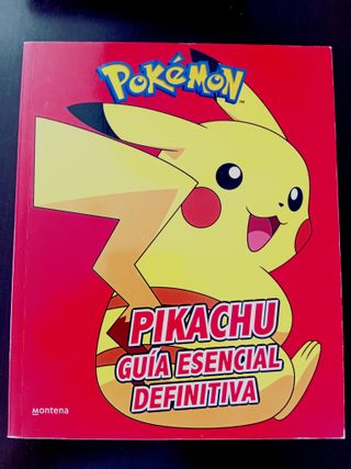 LIBRO INFANTIL “PIKACHU. GUÍA ESENCIAL DEFINITIVA”