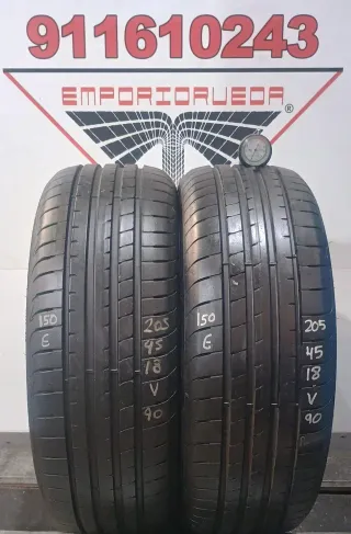 205 45 18 V GOODYEAR RUEDA AL 90% VIDA UTIL