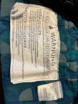 Mochila Portabebés Fidella