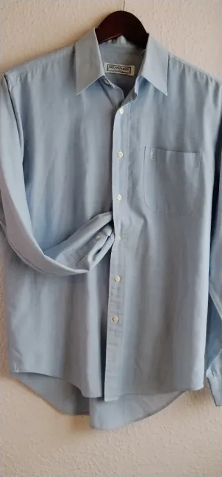 Camisa Yves Saint Laurent Azul