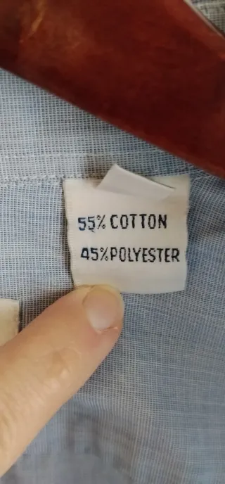 Camisa Yves Saint Laurent Azul