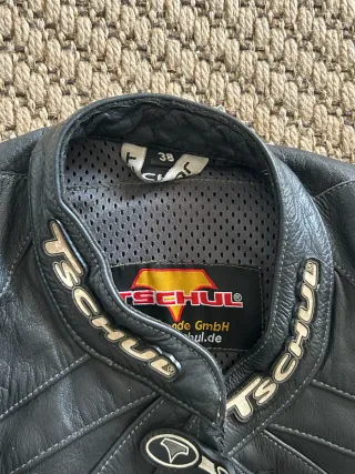 Traje de moto de cuero Talla 38. Mujer