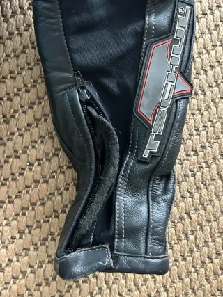 Traje de moto de cuero Talla 38. Mujer