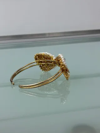 Aderezo Fallera Oro y Perlas