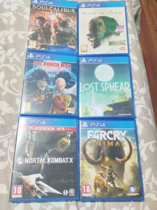 Juegos PS4: Soulcalibur, Man of Medan, etc.