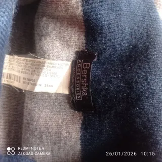 Cappellino hopeless grigio e blu