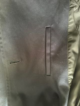 Gabardina Zara Azul Marino Hombre