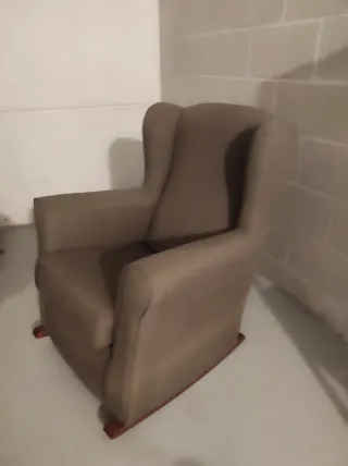 Sillón Mecedora Lactancia Beige