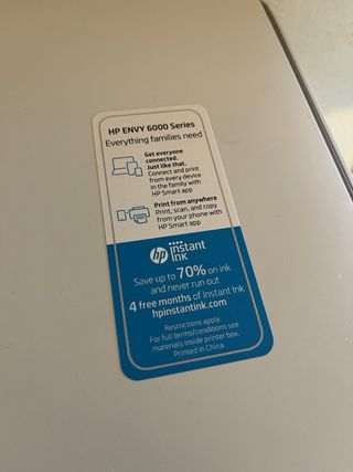 Impresora Escáner HP Envy 6030