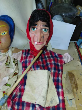 Muñecos de guiñol vintage