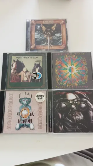 Lote Jethro Tull CDs