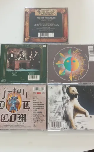 Lote Jethro Tull CDs