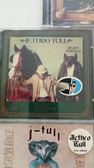Lote Jethro Tull CDs