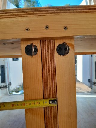 Cama de madera 170x125