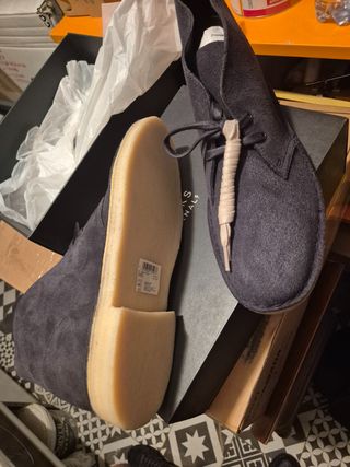 Clarks Desert Boots BLU Tg 40