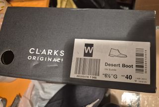 Clarks Desert Boots BLU Tg 40