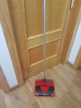 Escoba electrica+mopa Vileda