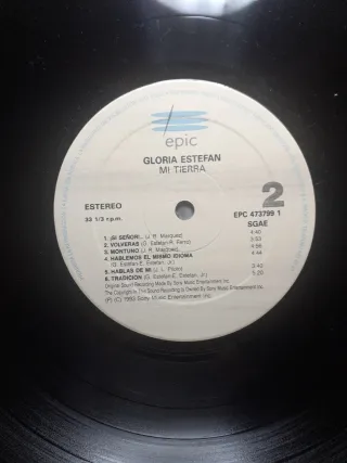 Vinilo de GLORIA ESTEFAN