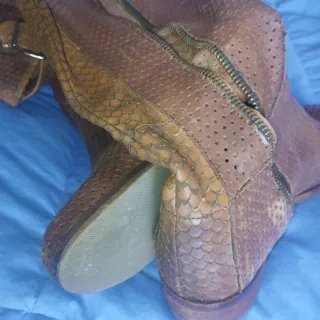 Stivali donna marroni Ricci