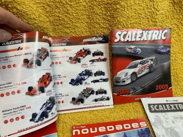 Catálogos y Ampliaciones Scalextric