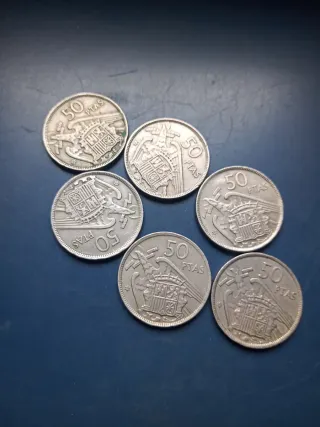 50 Pesetas 1957 Lote