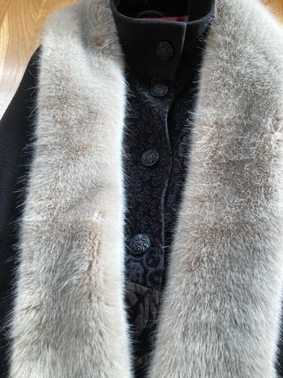 Abrigo paño, ante y piel. Ligero, abrigado, estilo