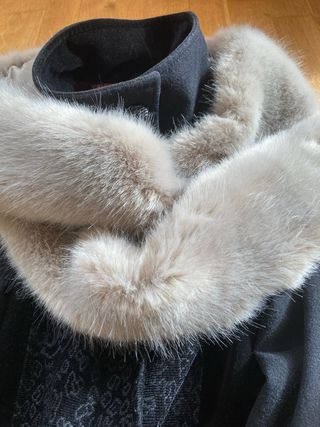 Abrigo paño, ante y piel. Ligero, abrigado, estilo