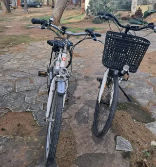 Biciclette elettriche bianche in vendita