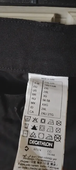 Pantaloni da lavoro uomo neri