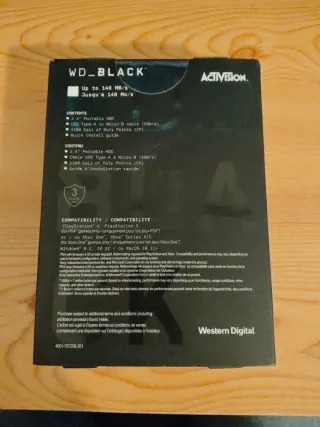 WD_BLACK P10 Call of Duty Ed. 2TB