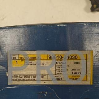 MOTOR ELEVALUNAS DELANTERO IZQUIERDO HYUNDAI