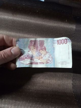 Banconota 1000 Lire Montessori