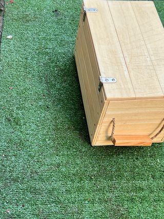 Cassetta portattrezzi in legno