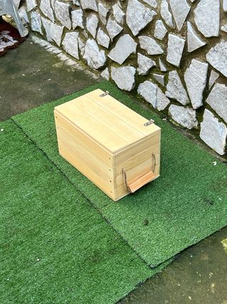 Cassetta portattrezzi in legno